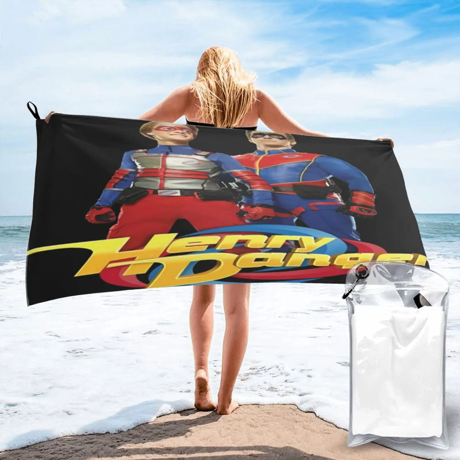 

Printed Henry Danger Heroes 2020 Printed Beach Towel Beach Terry Towels Hair Towel Towel Sauna For The Beach Bathroom Products