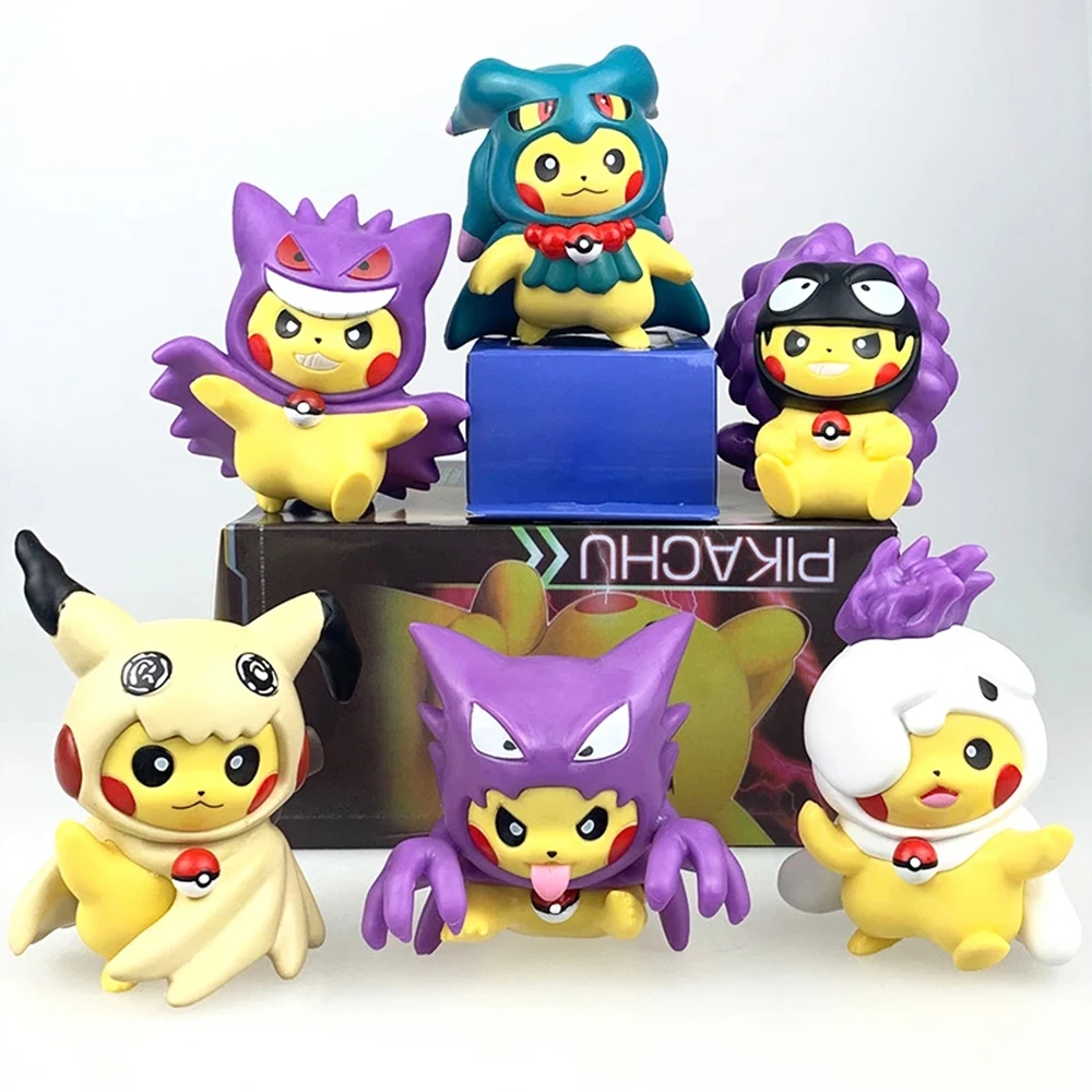Genuine Takara Tomy Pet Elf 10cm Pikachu Cosplay Kawaii Pokemon Anime Staff Figure Toy Model Doll Doll Presents For Boys
Genuine Takara Tomy Pet Elf 10cm Pikachu Cosplay Kawaii Pokemon Anime Staff Figure Toy Model Doll Doll Presents For Boys