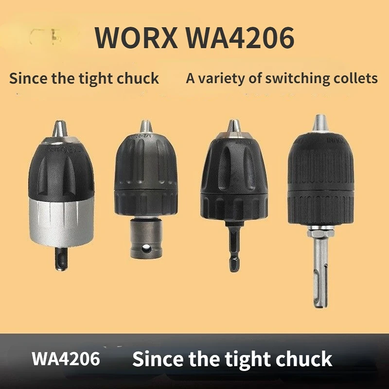 Youpin Worx WA4206, саморегулирующийся сверлильный патрон WX128, металлические 106 патроны для электродрели WU13 0, мини-перкуссионная бита 0,8-10 мм
Youpin Worx WA4206, саморегулирующийся сверлильный патрон WX128, металлические 106 патроны для электродрели WU13 0, мини-перкуссионная бита 0,8-10 мм