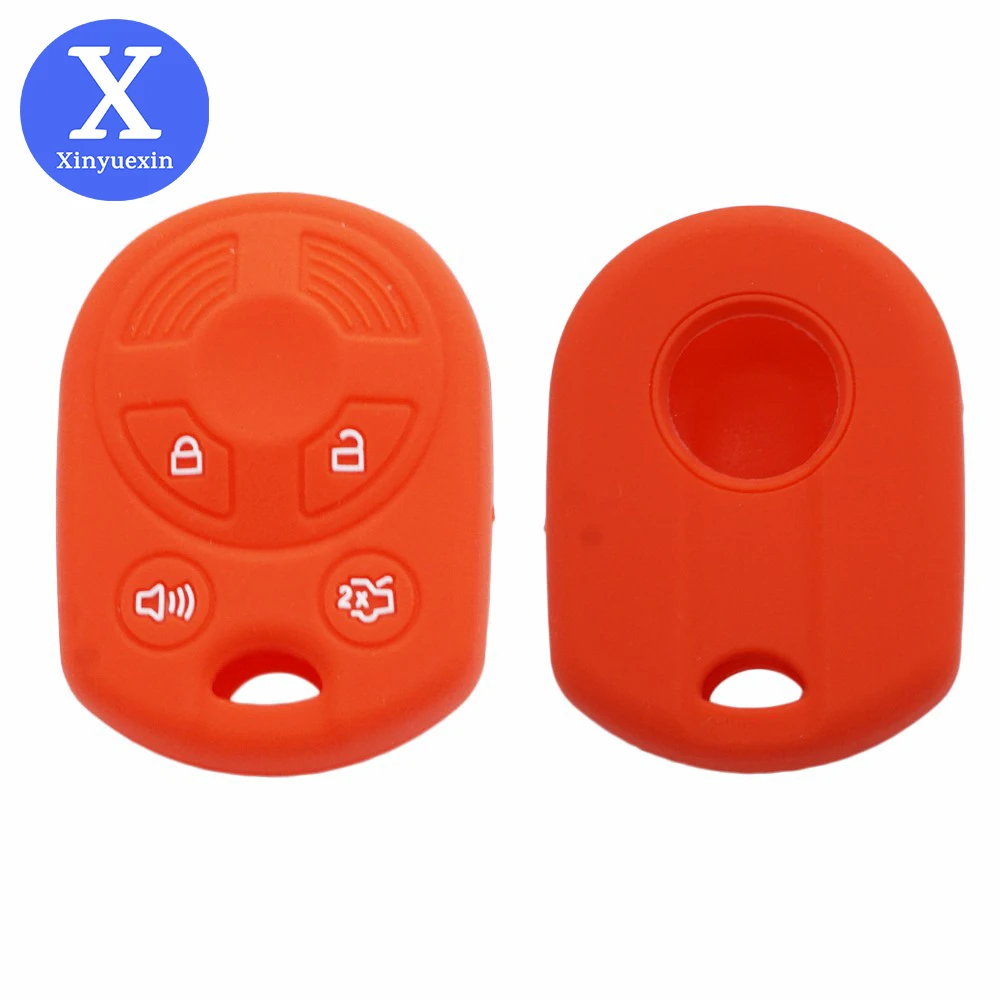 Xinyuexin Silicone Car Key Cover Case for Ford Flex Explorer Expedition EDGE ESCORT Fusion Escape Taurus C-Max Keyless Holder
Xinyuexin Silicone Car Key Cover Case for Ford Flex Explorer Expedition EDGE ESCORT Fusion Escape Taurus C-Max Keyless Holder