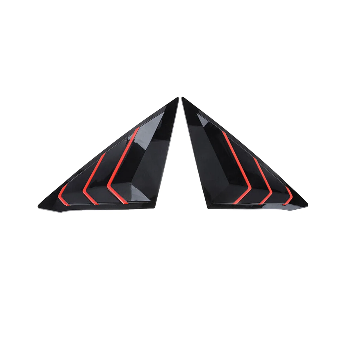 For Honda Civic 2022 2023 Sedan Rear Side Vent Quarter Window Louver Shutter Cover Gloss Black+Red
For Honda Civic 2022 2023 Sedan Rear Side Vent Quarter Window Louver Shutter Cover Gloss Black+Red