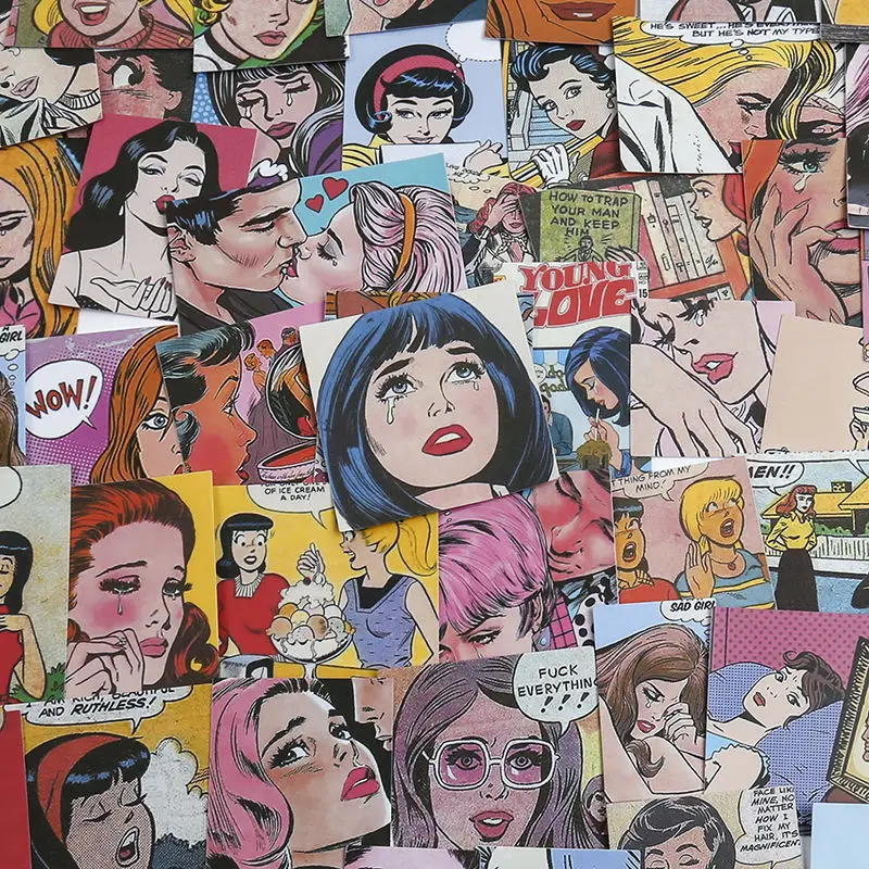 50Pcs Comics Sticker for Refrigerator Phone Tablet Cup Computer Luggage Laptop Ipad Stationery Personalized Stationery Stickers
50Pcs Comics Sticker for Refrigerator Phone Tablet Cup Computer Luggage Laptop Ipad Stationery Personalized Stationery Stickers