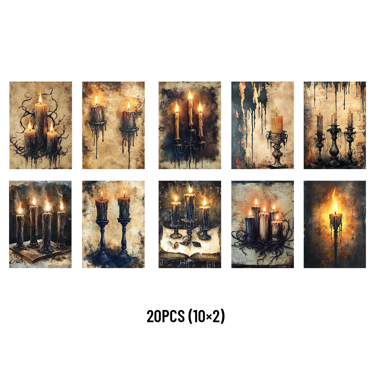 20 Листов (14x10 См) «Качающаяся Огненная Свеча» Ретро Наклейки Для Скрапбукинга Для Ноутбуков, Бутылки С Водой
20 Листов (14x10 См) «Качающаяся Огненная Свеча» Ретро Наклейки Для Скрапбукинга Для Ноутбуков, Бутылки С Водой