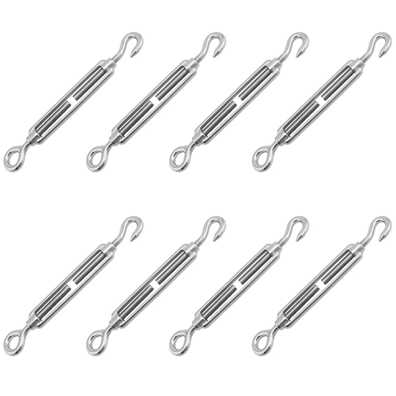 1Set Turnbuckle Tensioner Screw Diameter 5Mm Stainless Steel Hook Eye Wire Rope Tensioner
1Set Turnbuckle Tensioner Screw Diameter 5Mm Stainless Steel Hook Eye Wire Rope Tensioner
