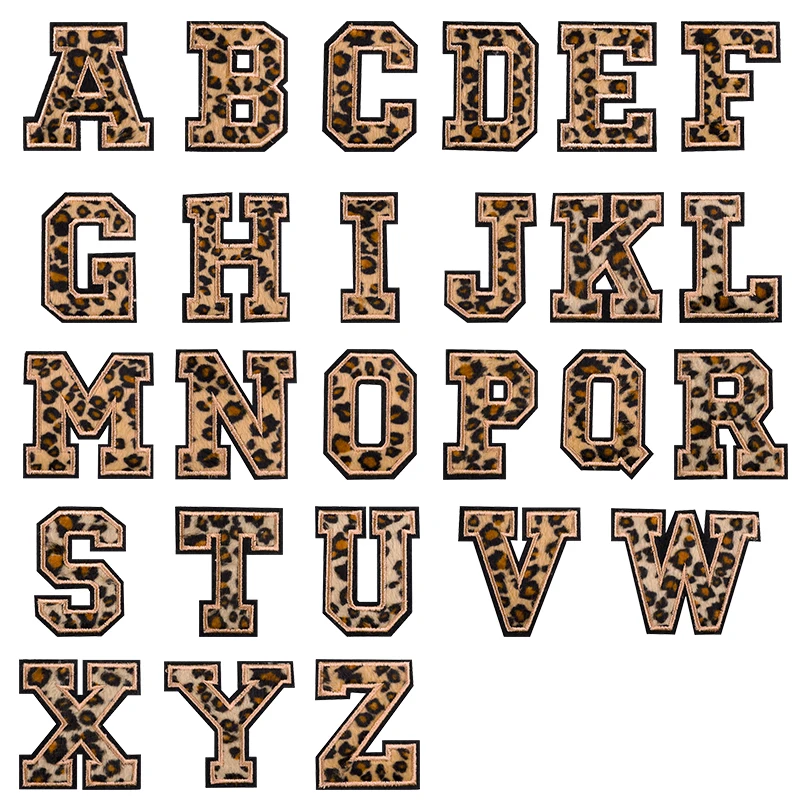 ABC DEF HIJ Leopard Print Letters Patch Plush and Embroideried Alphabet Iron on Patches for Clothing Bags Shoes DIY Accessories
ABC DEF HIJ Leopard Print Letters Patch Plush and Embroideried Alphabet Iron on Patches for Clothing Bags Shoes DIY Accessories