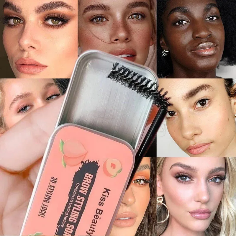 10g Eyebrow Styling Gel Brows Wax Sculpt Soap Waterproof Long-Lasting 3D Feathery Wild Brow Styling Easy To Wear Makeup Eyebrow
10g Eyebrow Styling Gel Brows Wax Sculpt Soap Waterproof Long-Lasting 3D Feathery Wild Brow Styling Easy To Wear Makeup Eyebrow