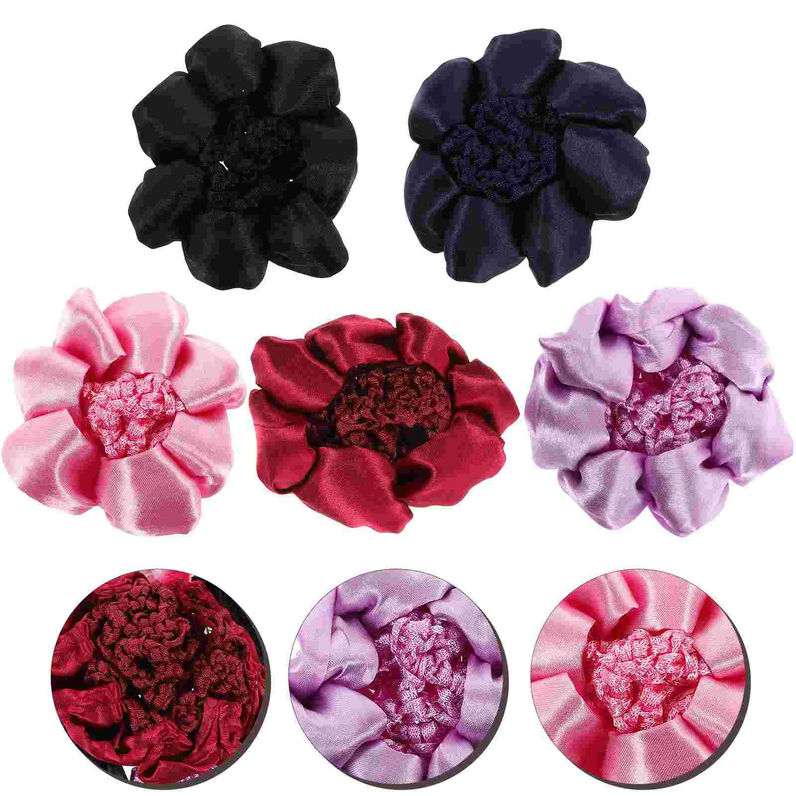 5pcs Reusable Bun Hair Net Bun Snood Hair Scrunchies Vintage Hair Snood Barrettes Net Bun Snood Net
5pcs Reusable Bun Hair Net Bun Snood Hair Scrunchies Vintage Hair Snood Barrettes Net Bun Snood Net