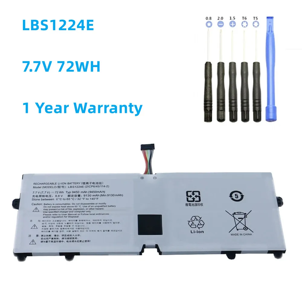 LBS1224E 72WH Laptop Battery For LG Gram 2018 13Z980 13Z970 14Z980 15Z980 17Z990 15Z980-G AA52C 15Z980-G 14Z990-H.AA75C LBR1223E 
LBS1224E 72WH Laptop Battery For LG Gram 2018 13Z980 13Z970 14Z980 15Z980 17Z990 15Z980-G AA52C 15Z980-G 14Z990-H.AA75C LBR1223E