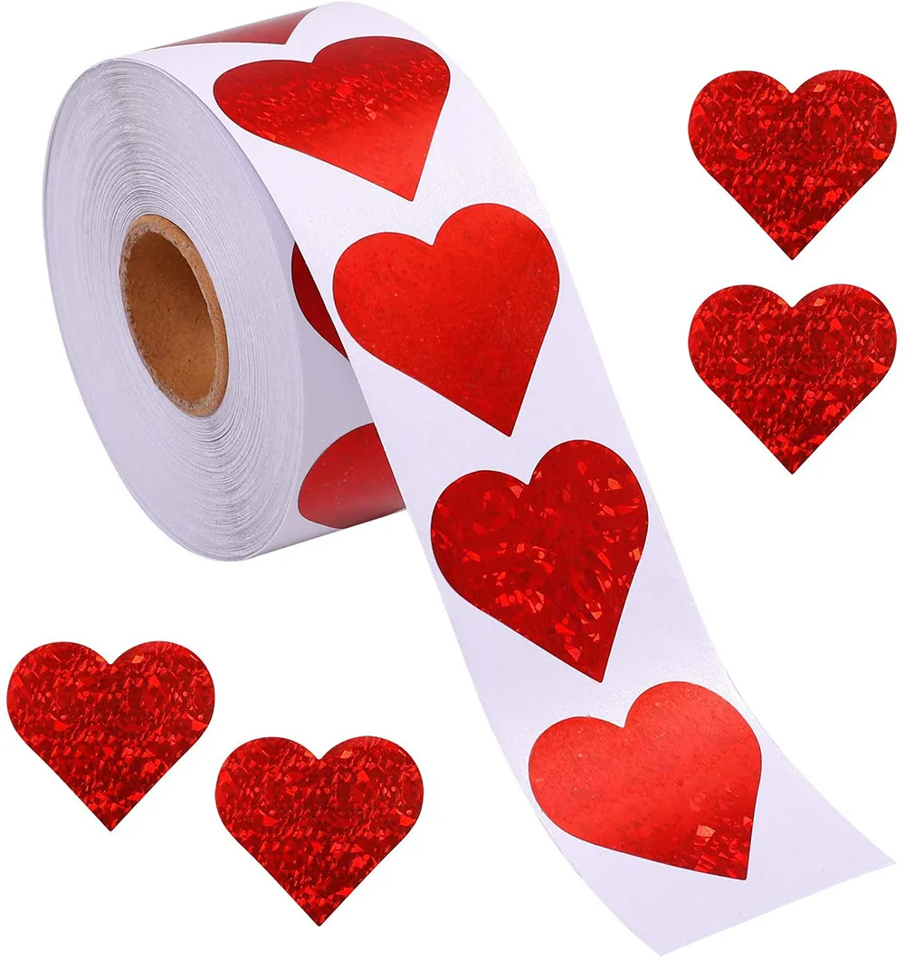 Red Color Love Heart Self Adhesive Lable Sticker Sealing Gift Box Bag Packaging Paper Packing Sticker For Business Kid Award
Red Color Love Heart Self Adhesive Lable Sticker Sealing Gift Box Bag Packaging Paper Packing Sticker For Business Kid Award