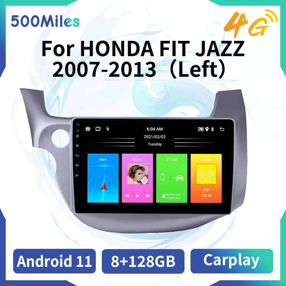 2 Din Android Car Stereo for HONDA FIT JAZZ 2007-2013 Left Hand Drive Car Head Unit Player GPS WIFI Navigation Multimedia Radio
2 Din Android Car Stereo for HONDA FIT JAZZ 2007-2013 Left Hand Drive Car Head Unit Player GPS WIFI Navigation Multimedia Radio