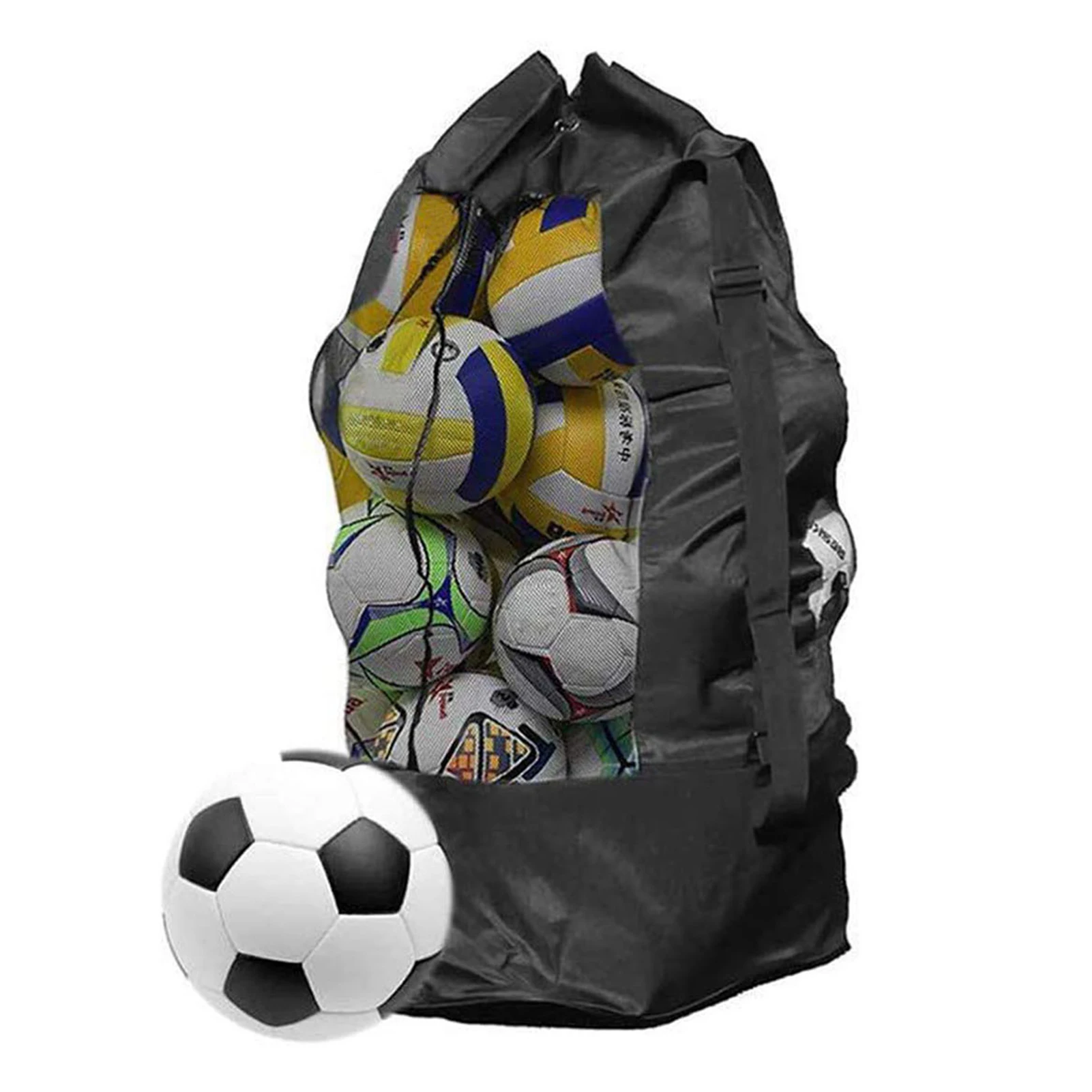 Mesh Ball Bag With Strap Equipment Bags For Balls Outdoor Toy Storage Bag For Basketball Soccer Outdoor Organizer Adjustable
Mesh Ball Bag With Strap Equipment Bags For Balls Outdoor Toy Storage Bag For Basketball Soccer Outdoor Organizer Adjustable