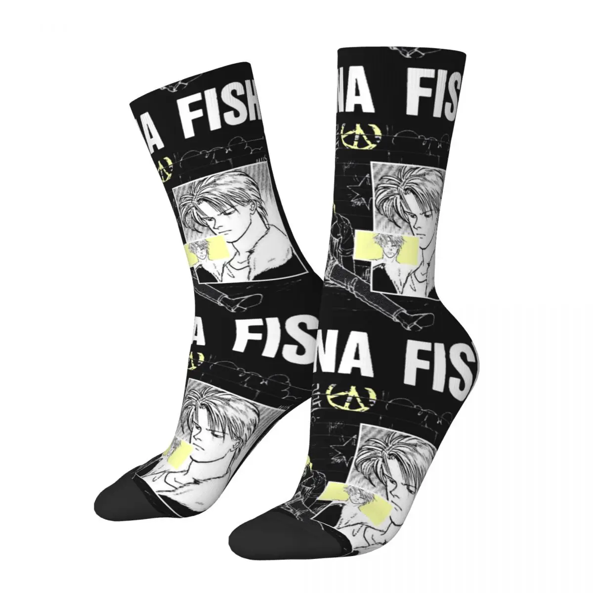 Hip Hop Retro PEACE Crazy Men's compression Socks Unisex Banana Fish Arthur Links Anime Harajuku Pattern Printed Funny Crew Sock
Hip Hop Retro PEACE Crazy Men's compression Socks Unisex Banana Fish Arthur Links Anime Harajuku Pattern Printed Funny Crew Sock