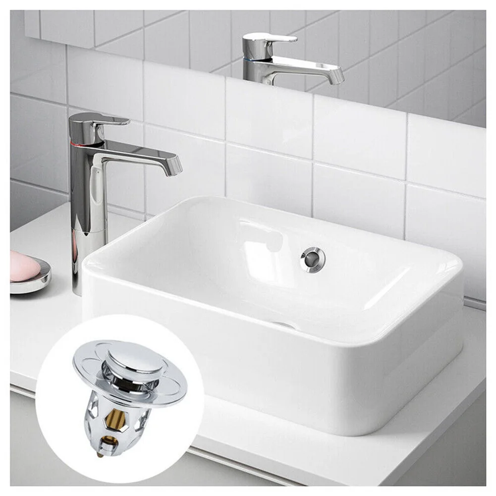 Drain Stopper Pop-Up Bounce Core Basin Drain Filter Bathroom Shower Sink Filter Plug Hair Catcher Strainer Hardware Accessories
Drain Stopper Pop-Up Bounce Core Basin Drain Filter Bathroom Shower Sink Filter Plug Hair Catcher Strainer Hardware Accessories