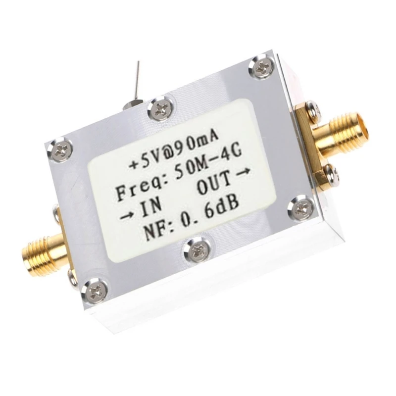50M-4GHZ малошумный усилитель широкополосный модуль приемник макетная плата 0.6DB 45BA
50M-4GHZ малошумный усилитель широкополосный модуль приемник макетная плата 0.6DB 45BA
