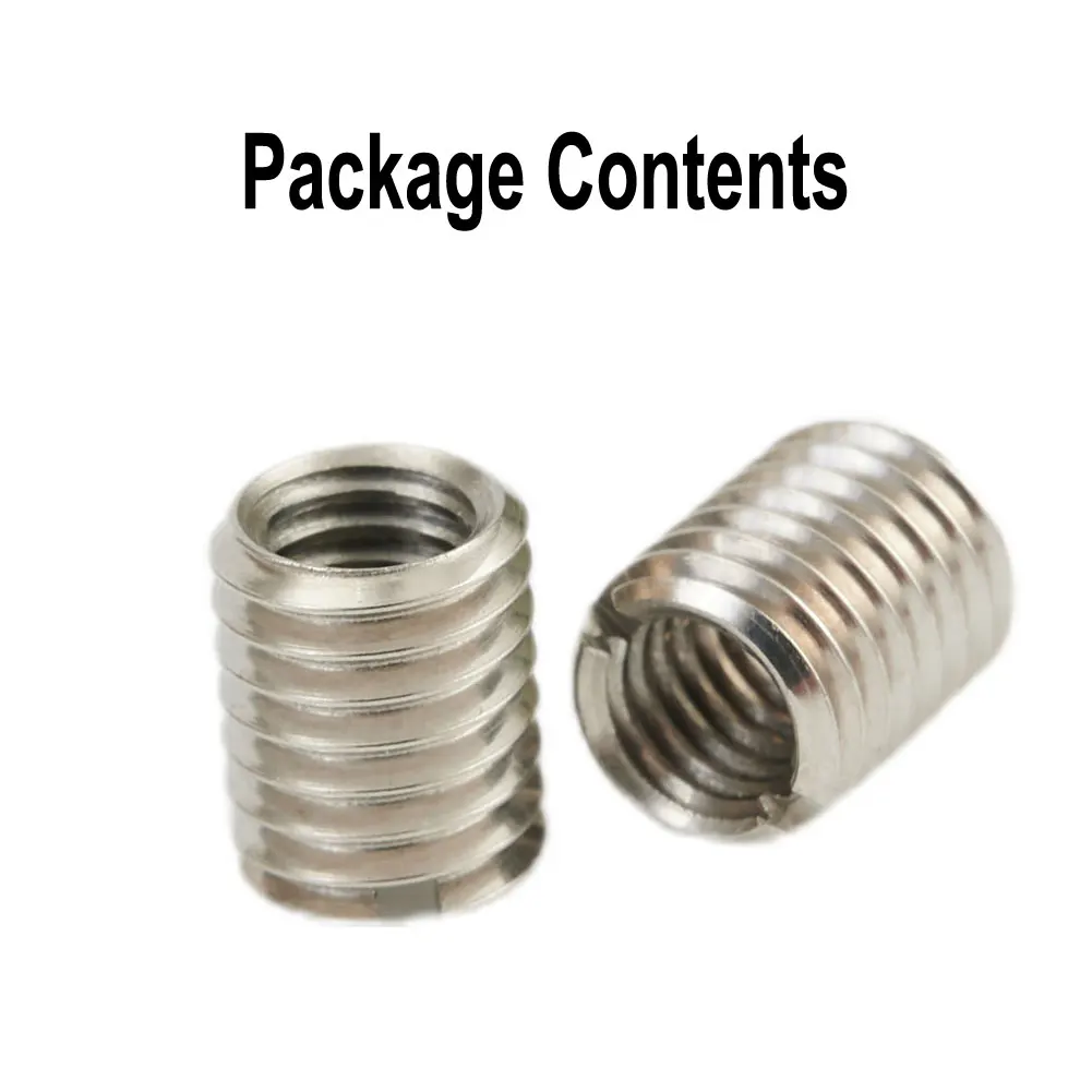 10pcs Thread Adapters Threaded Joint M8 8MM Male To M6 6MM Female Threaded Reducers Stainless Tools Thread Slotted Adapter
10pcs Thread Adapters Threaded Joint M8 8MM Male To M6 6MM Female Threaded Reducers Stainless Tools Thread Slotted Adapter