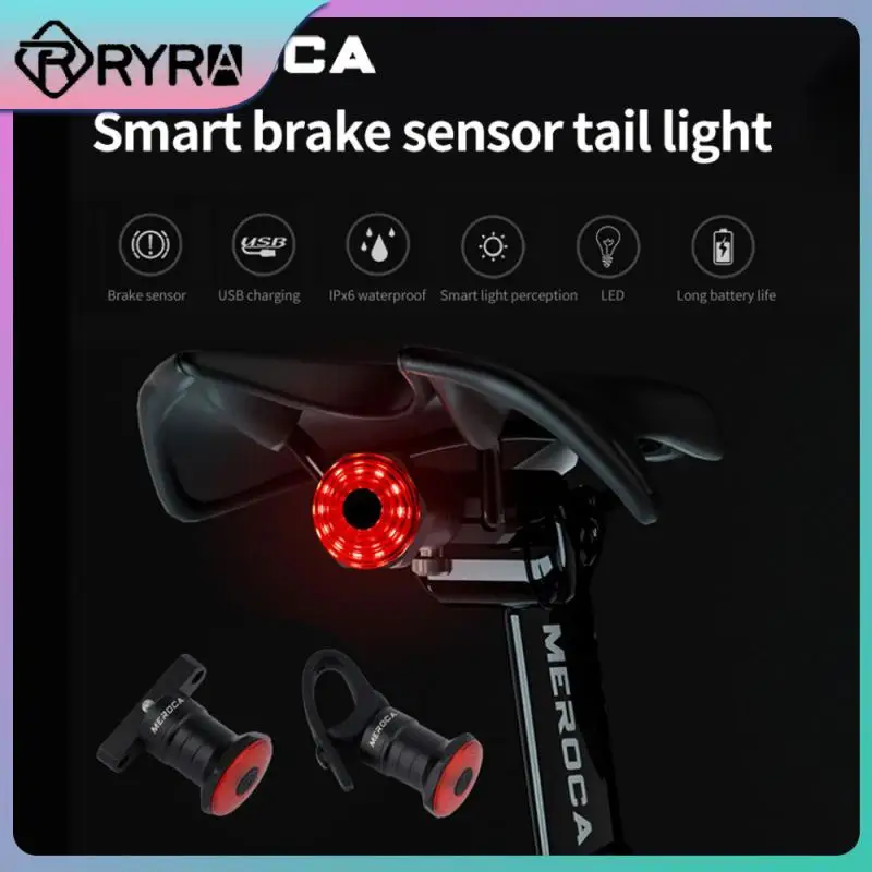 WR15 Cycling Taillight Bicycle Smart Auto Brake Sensing Light IPx6 Waterproof LED Charging Bike Rear Light
WR15 Cycling Taillight Bicycle Smart Auto Brake Sensing Light IPx6 Waterproof LED Charging Bike Rear Light