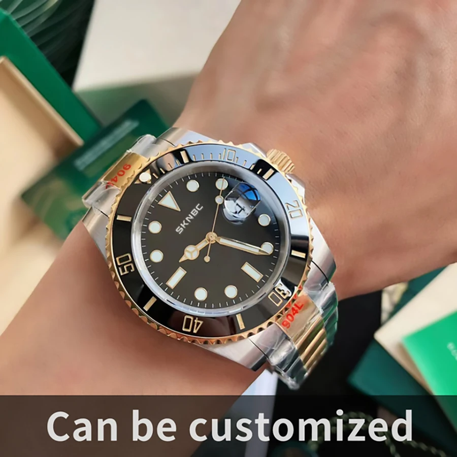 2023 Mens Watches Automatic Movement Automatics Machinery Glowing In The Dark Ceramic Bezel Sapphire Glass Mens Wristwatch
2023 Mens Watches Automatic Movement Automatics Machinery Glowing In The Dark Ceramic Bezel Sapphire Glass Mens Wristwatch