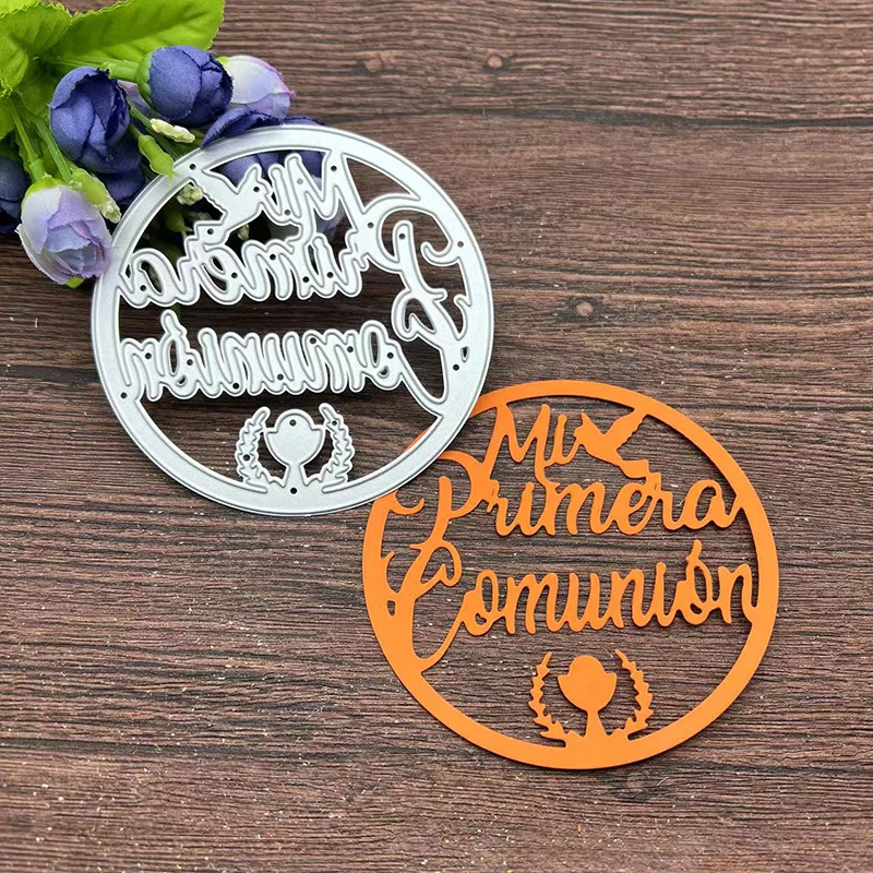 New circle letter frame Metal cutting dies mold Round hole label tag Scrapbook paper craft knife mould blade punch stencils dies
New circle letter frame Metal cutting dies mold Round hole label tag Scrapbook paper craft knife mould blade punch stencils dies