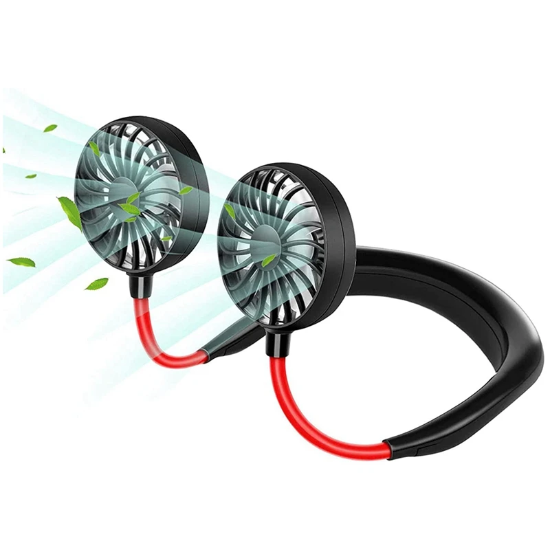 Neck Fan, Headphone Design Hand Free Wearable Personal Fan, USB Rechargeable For Home Office Outdoor Travel
Neck Fan, Headphone Design Hand Free Wearable Personal Fan, USB Rechargeable For Home Office Outdoor Travel