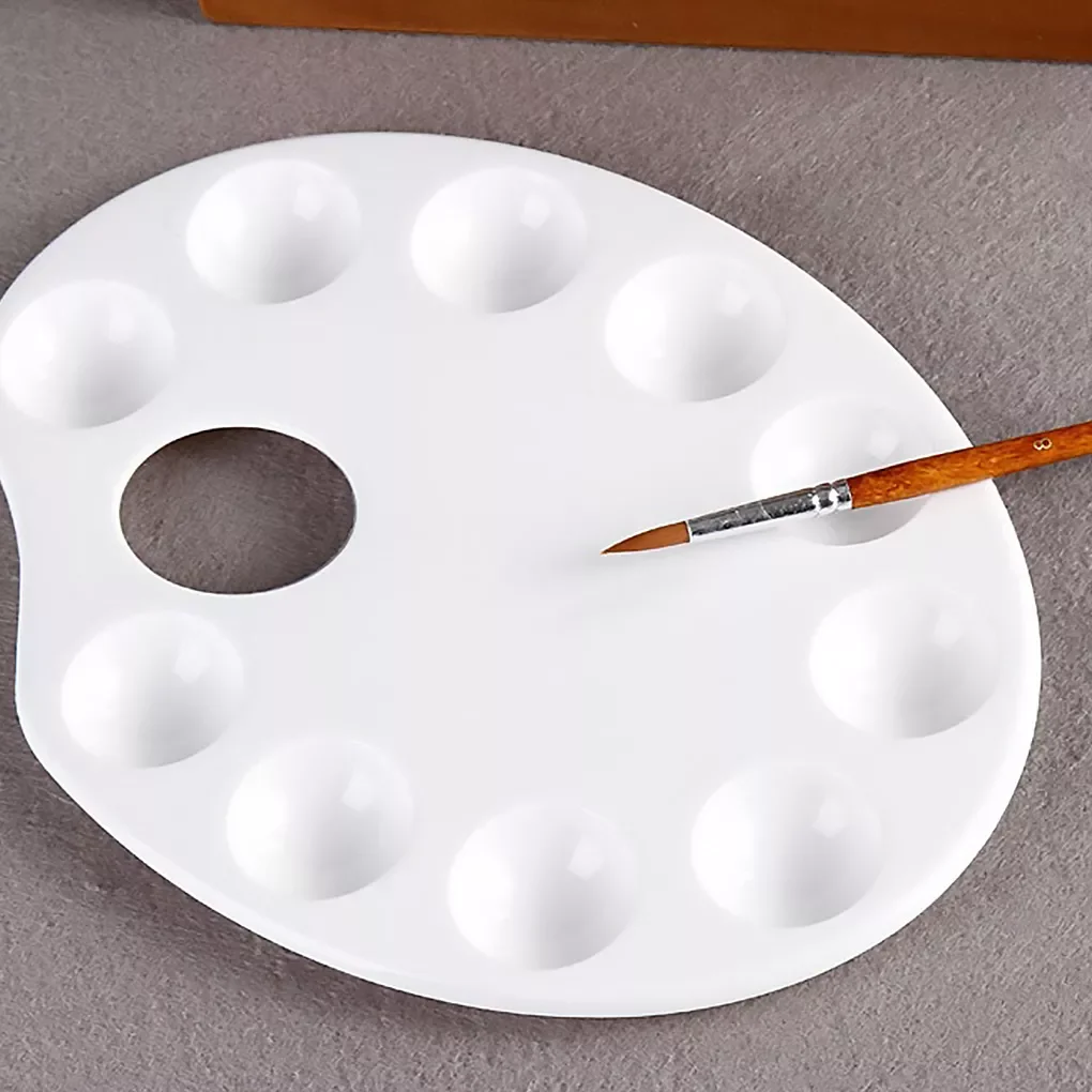 10 Wells Palette Artist Children Students Art Craft Color Mixing Tray Portable Painting Palette White In stock
10 Wells Palette Artist Children Students Art Craft Color Mixing Tray Portable Painting Palette White In stock