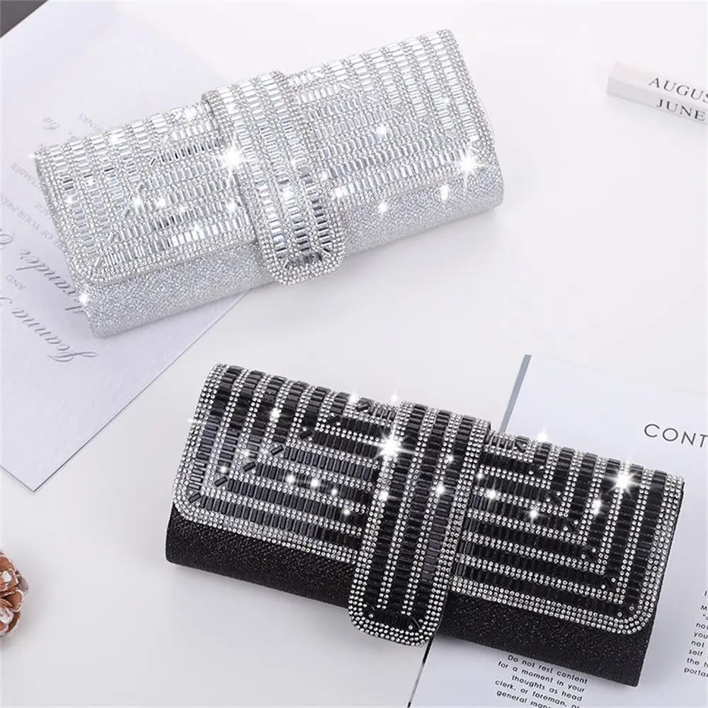 Women Evening Clutch Bag Diamond Sequin Wedding Clutch Purse Handbag Party Banquet Black Gold Silver Two Chain Shoulder Bag
Women Evening Clutch Bag Diamond Sequin Wedding Clutch Purse Handbag Party Banquet Black Gold Silver Two Chain Shoulder Bag