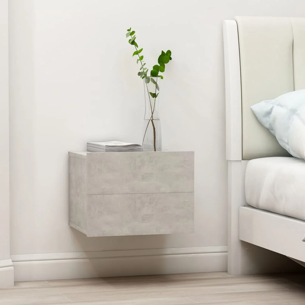2 pcs Bedside Cabinet, Chipboard Nightstands, Side Table, Bedrooms Furniture Concrete Grey 40x30x30 cm
2 pcs Bedside Cabinet, Chipboard Nightstands, Side Table, Bedrooms Furniture Concrete Grey 40x30x30 cm