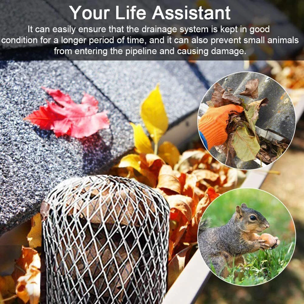Leaf Catcher Gutter Screens Strainer Stops Blockage Aluminum Alloy Aluminum Gutter Guard Anti-Leaf Gutter Guard
Leaf Catcher Gutter Screens Strainer Stops Blockage Aluminum Alloy Aluminum Gutter Guard Anti-Leaf Gutter Guard