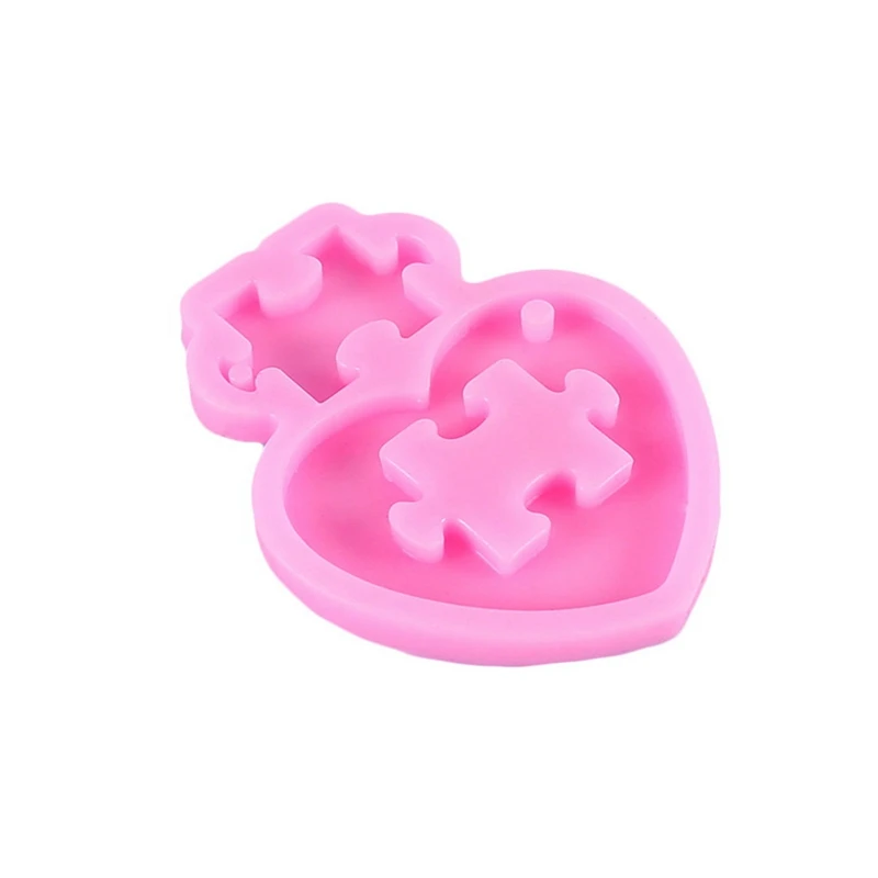 BEAU-Love Puzzle Resin Casting Mold Heart Puzzle Pendant Keychain Silicone Mold Jigsaw Puzzle Epoxy Resin DIY Tools
BEAU-Love Puzzle Resin Casting Mold Heart Puzzle Pendant Keychain Silicone Mold Jigsaw Puzzle Epoxy Resin DIY Tools