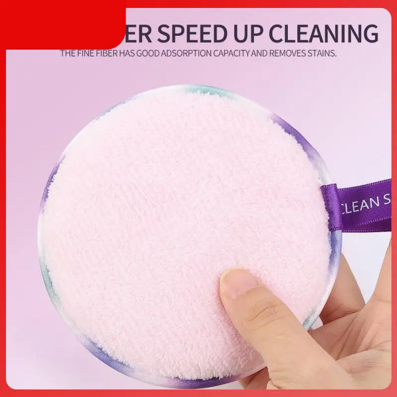 

MAANGE 3PCS Lazy Makeup Remover Puff Double-sided Soft Clean Face Puff Wash Face Puff Facial Cleaning Skin Care Tools TSLM1