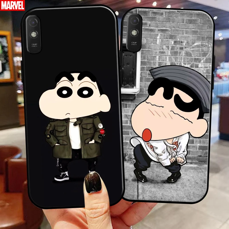 Cartoon Crayon Shin-chan For Xiaomi Redmi 9A 9AT 6.53 Inch Phone Case Coque Silicone Cover Black Back Soft
Cartoon Crayon Shin-chan For Xiaomi Redmi 9A 9AT 6.53 Inch Phone Case Coque Silicone Cover Black Back Soft