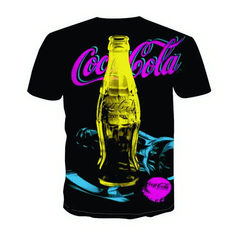 2023 Summer New 3d Print T-shirt Men's And Women's T-Shirts Cola Drink Bottle Short Sleeve Oversized t-shirt Men Clothing Top
2023 Summer New 3d Print T-shirt Men's And Women's T-Shirts Cola Drink Bottle Short Sleeve Oversized t-shirt Men Clothing Top