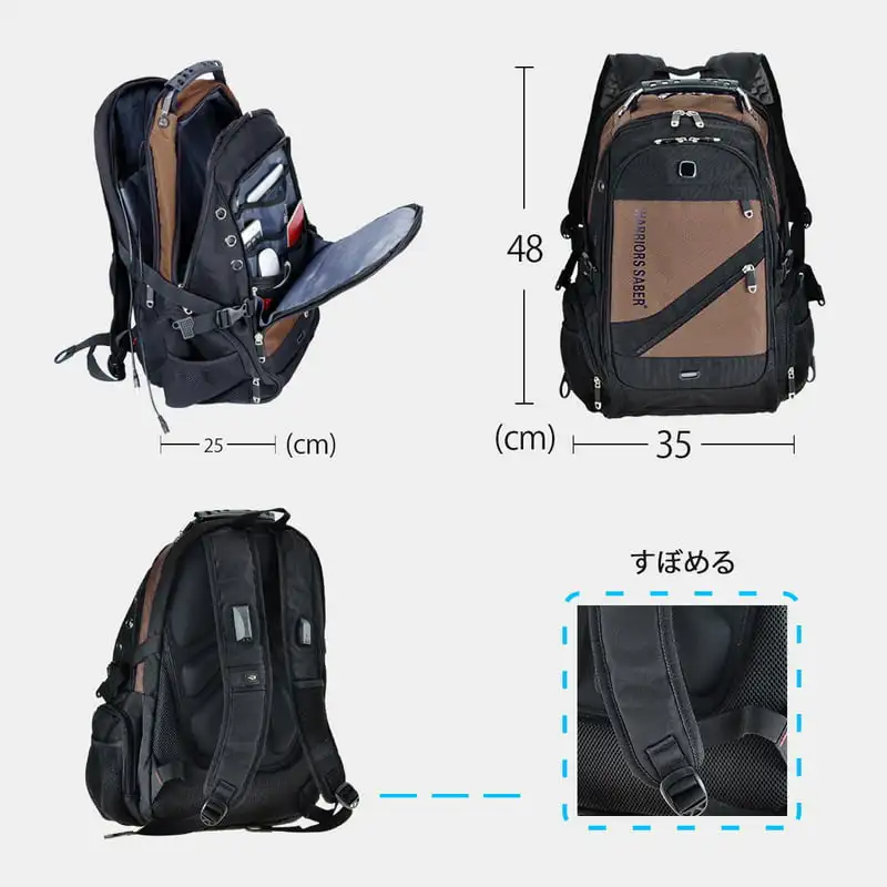 Laptop Backpack, Large Travel Backpack with USB Charging Port for Men Women, Business Computer Backpacks, Durable Water Resistan
Laptop Backpack, Large Travel Backpack with USB Charging Port for Men Women, Business Computer Backpacks, Durable Water Resistan