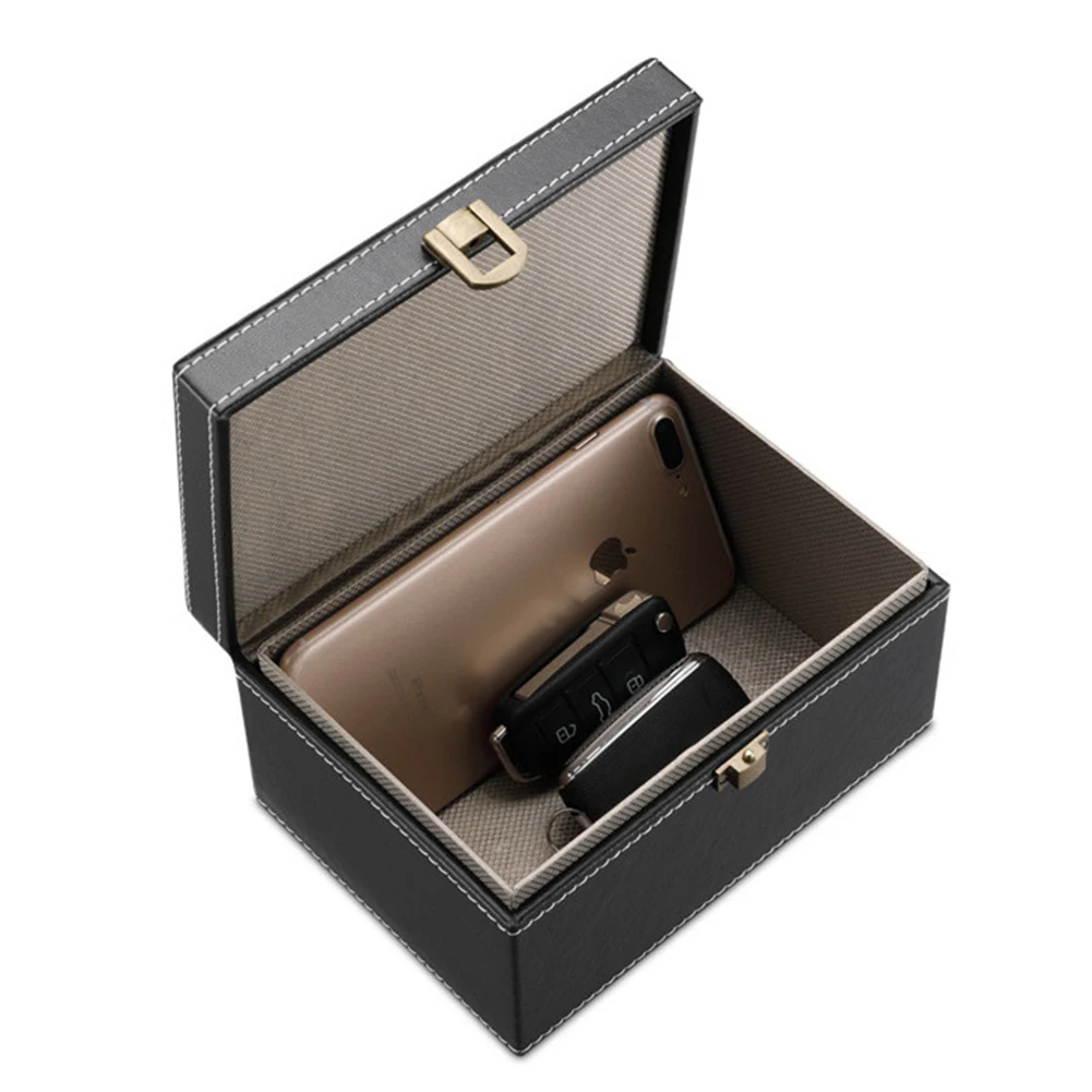 Anti Theft Box Wooden Signal Blocker Box RFID Key Fob Protector Radiation-proof Mobile Phone Box Car Keyless Signal Blocker
Anti Theft Box Wooden Signal Blocker Box RFID Key Fob Protector Radiation-proof Mobile Phone Box Car Keyless Signal Blocker