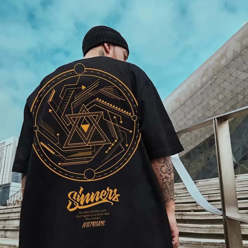 Hip-hop bf wind plus size fat men's short-sleeved T-shirt men's tide brand half-sleeve top ins youth couple five-point sleeves
Hip-hop bf wind plus size fat men's short-sleeved T-shirt men's tide brand half-sleeve top ins youth couple five-point sleeves
