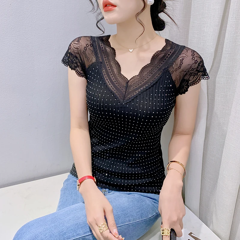 European Style Ladies Fashion Sexy Hot Fix T Shirts for Women Clothing Female Girls Vintage Gothic Aesthetic Woman Tops BPy9312
European Style Ladies Fashion Sexy Hot Fix T Shirts for Women Clothing Female Girls Vintage Gothic Aesthetic Woman Tops BPy9312