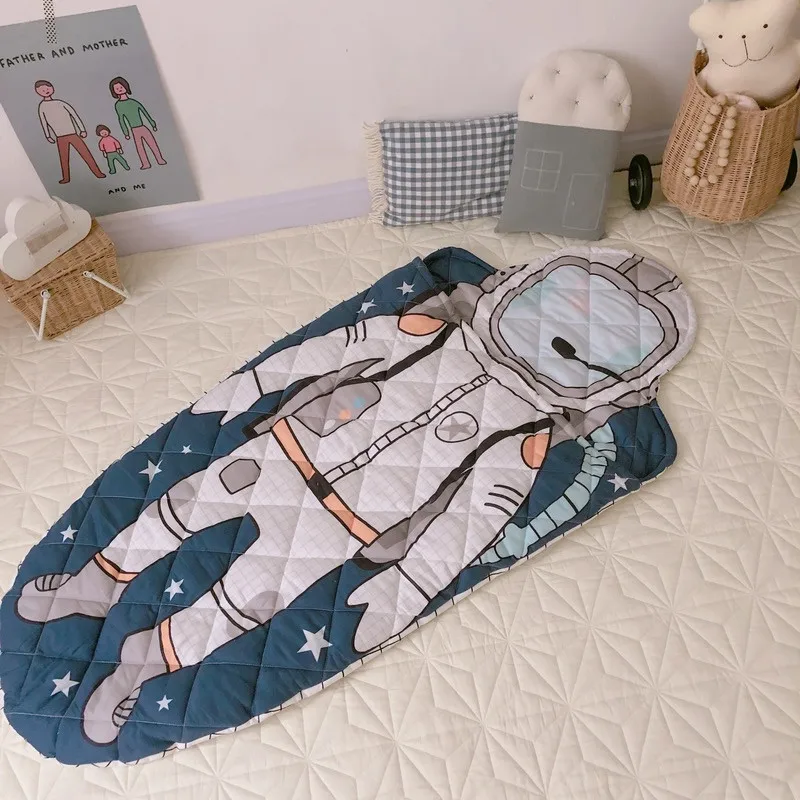 Kindergarten Baby Nap Sleep Bag Cotton Cute Cartoon Astronaut Baby Anti Kick Quilt Sleeping Bag Newborn Portable Sleep Products
Kindergarten Baby Nap Sleep Bag Cotton Cute Cartoon Astronaut Baby Anti Kick Quilt Sleeping Bag Newborn Portable Sleep Products
