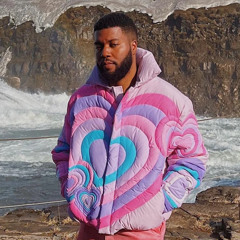 2023fw New ERL HEARTS Patchwork PUFFER JACK Parkas Hip Hop Men Women 1:1 Best Quality Thicken Keep Warm Down Jacket Coats
2023fw New ERL HEARTS Patchwork PUFFER JACK Parkas Hip Hop Men Women 1:1 Best Quality Thicken Keep Warm Down Jacket Coats
