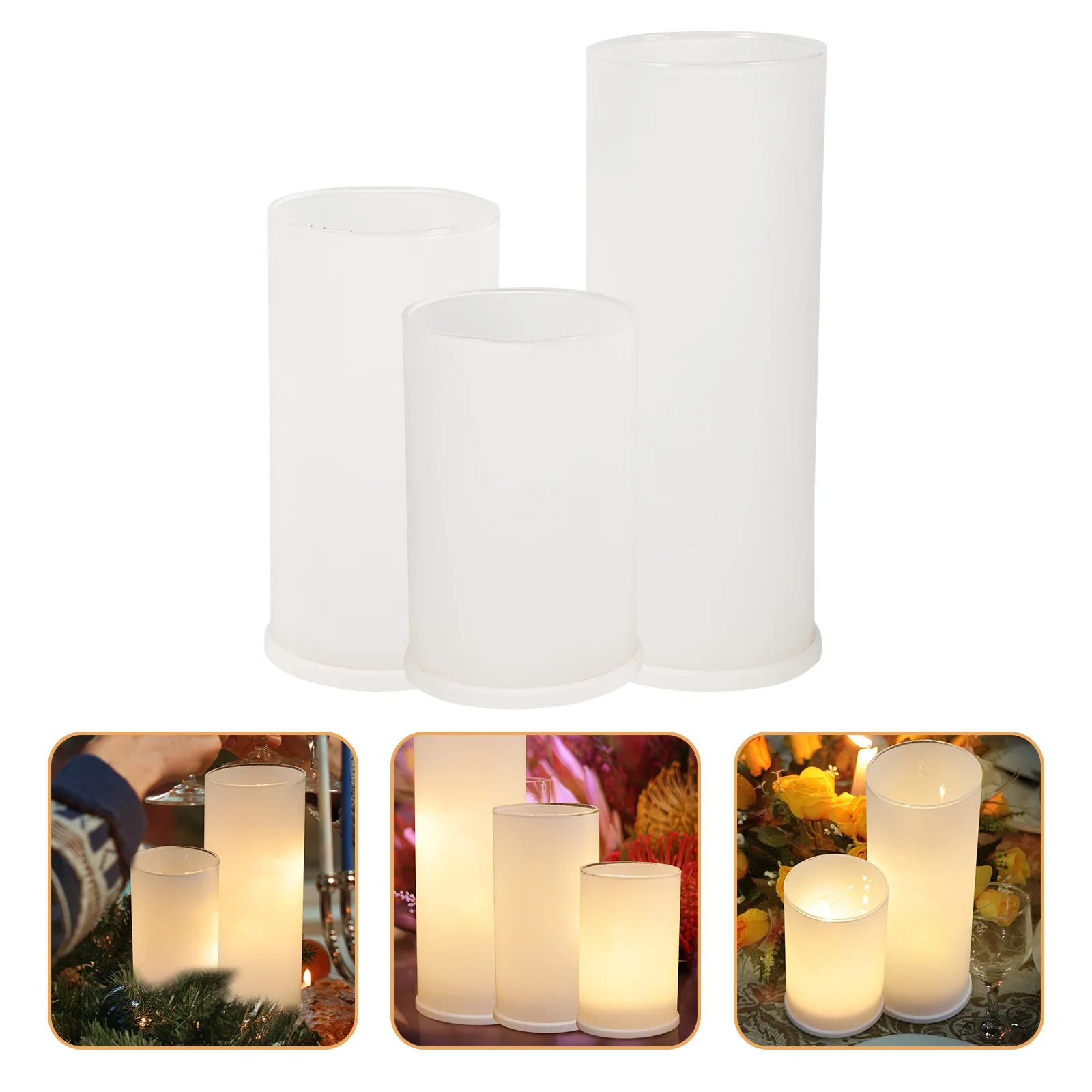 3pcs Office Desktop Electric Decor LED Lights Decoration Flameless Lamps
3pcs Office Desktop Electric Decor LED Lights Decoration Flameless Lamps