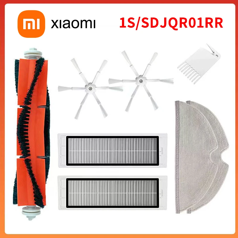 Набор аксессуаров для пылесоса XIAOMI, основная щетка с Hepa-фильтром для робота-пылесоса MIjia 1S, боковая щетка, роликовая щетка для мытья полов
Набор аксессуаров для пылесоса XIAOMI, основная щетка с Hepa-фильтром для робота-пылесоса MIjia 1S, боковая щетка, роликовая щетка для мытья полов
