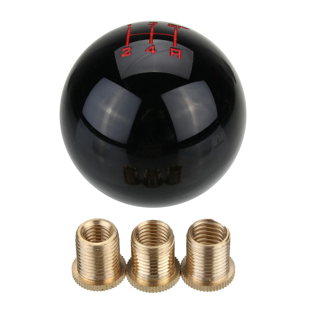 Race Auto Shift Knob Universal Adapters 5 Speed Car Manual Round Ball Gear Knob Shifter Lever Super Smooth Manual Transmission
Race Auto Shift Knob Universal Adapters 5 Speed Car Manual Round Ball Gear Knob Shifter Lever Super Smooth Manual Transmission