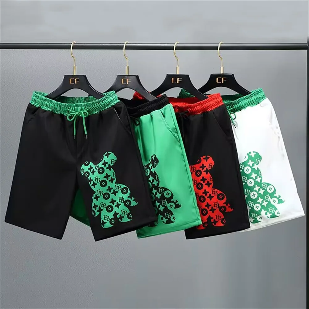 2023 New couple summer thin style quick dry shorts summer ice silk shorts loose printed beach shorts
2023 New couple summer thin style quick dry shorts summer ice silk shorts loose printed beach shorts