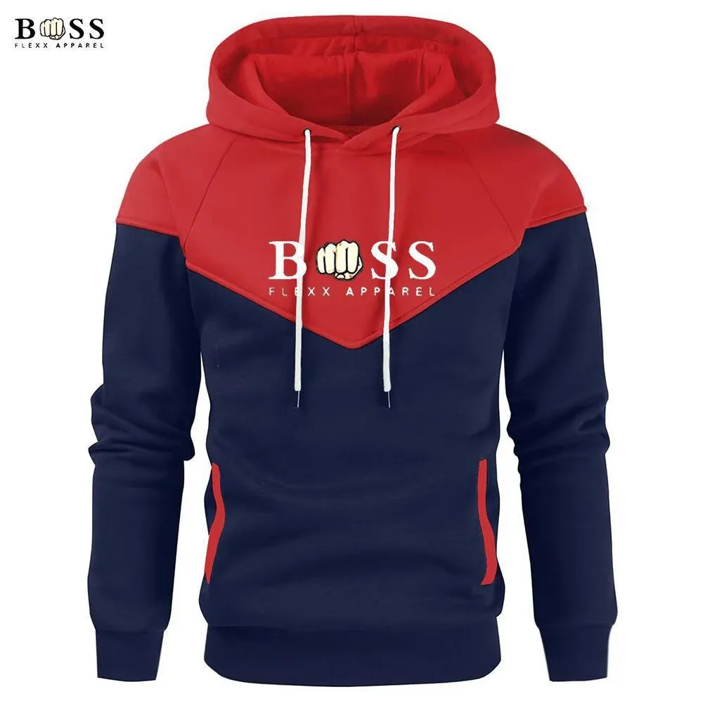 Spring Autumn Men's Patchwork Hoodies Clothing Casual Loose Sweatshirt Streetwear Male Fashion Sports Pullover Outwear
Spring Autumn Men's Patchwork Hoodies Clothing Casual Loose Sweatshirt Streetwear Male Fashion Sports Pullover Outwear