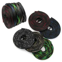 Dropship 1M 5M 10M PET Expandable Braided Cable Sleeve Insulation Wire Protecting Nylon wire Sheathing 4 6 8 10 12 15 20 25mm
