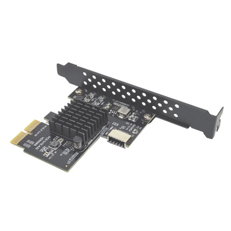 USB3.1 Front Type E 20Pin Expansion Card ASM3142 Chip 10Gbps USB2.0 PCI Express 3.0 X2 Adapter For Desktop PC
USB3.1 Front Type E 20Pin Expansion Card ASM3142 Chip 10Gbps USB2.0 PCI Express 3.0 X2 Adapter For Desktop PC
