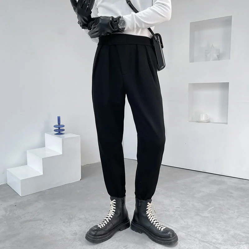 Мужская одежда SYUHGFA, шикарные нишевые брюки для мужчин, спортивные брюки, новинка весны 2022, свободные длинные брюки, Японская уличная одежда,... 
Мужская одежда SYUHGFA, шикарные нишевые брюки для мужчин, спортивные брюки, новинка весны 2022, свободные длинные брюки, Японская уличная одежда,...