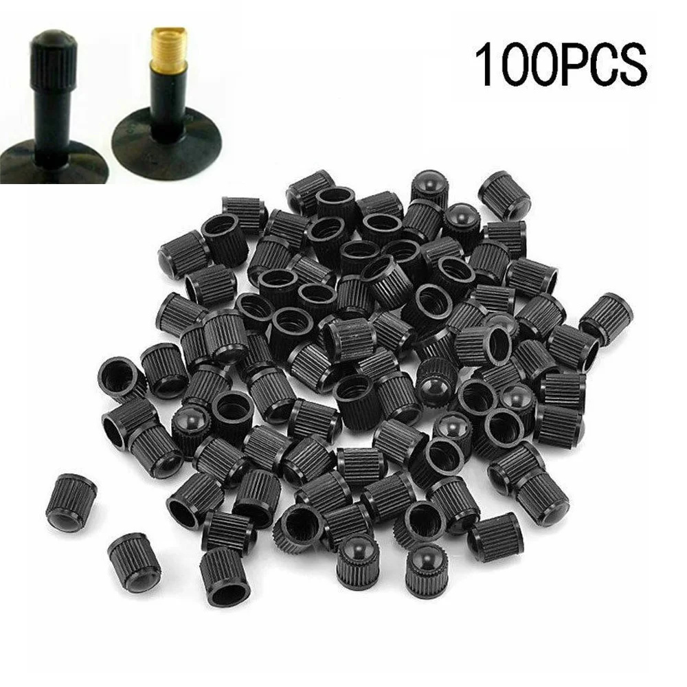 100pcs HR168 Lid Black Plastic Tubeless Tyre Wheel Stem Air Valve Caps Car Tire Valve Caps Auto Truck Bike MTB Dustproof
100pcs HR168 Lid Black Plastic Tubeless Tyre Wheel Stem Air Valve Caps Car Tire Valve Caps Auto Truck Bike MTB Dustproof