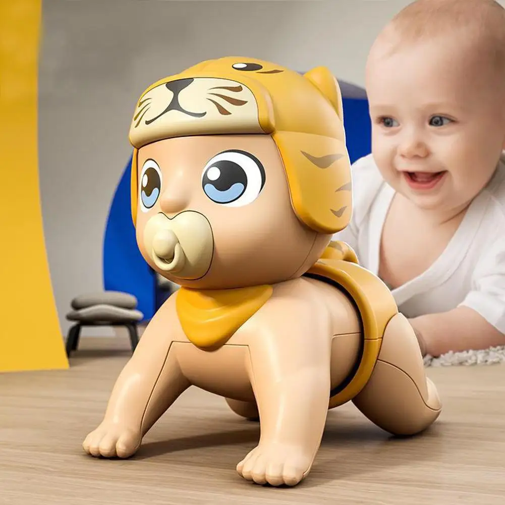 Crawling Doll Electric Crawling Baby Doll Toys With Sound Light Science Educational Toys For 0-3 Years Old Kids
Crawling Doll Electric Crawling Baby Doll Toys With Sound Light Science Educational Toys For 0-3 Years Old Kids