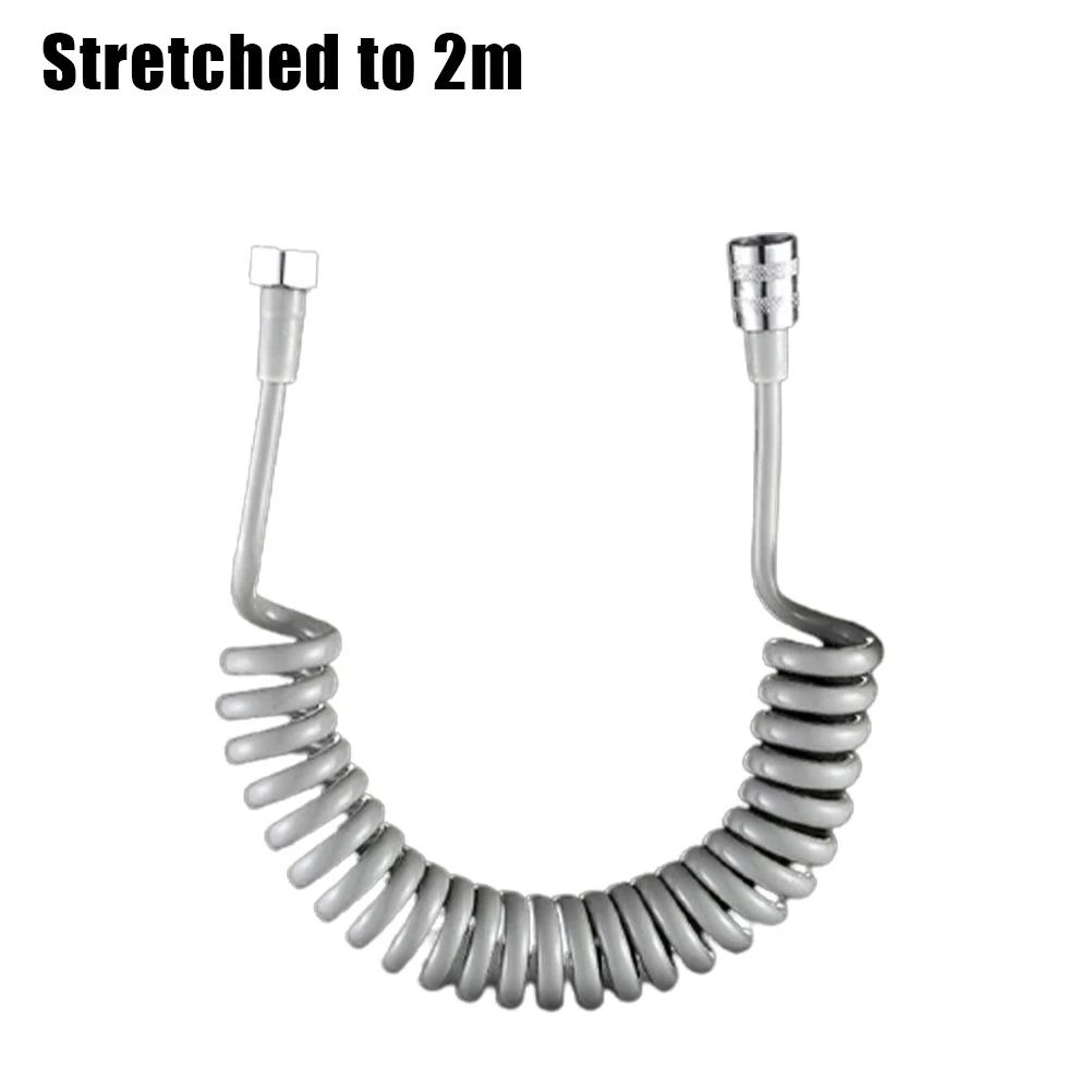 Bathroom Pipe Shower Hose Home Use Spring Telephone Line Style Toilet 1.5M/2M 1pc Accessory Flexible Practical
Bathroom Pipe Shower Hose Home Use Spring Telephone Line Style Toilet 1.5M/2M 1pc Accessory Flexible Practical
