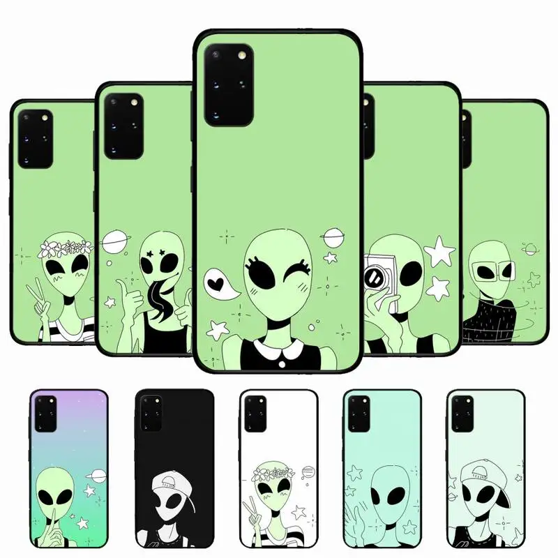 Alien Space Phone Case for Samsung S21 S10 Lite S20 Ultra S9 S8 Plus S7 S6 edge S5 cover
Alien Space Phone Case for Samsung S21 S10 Lite S20 Ultra S9 S8 Plus S7 S6 edge S5 cover