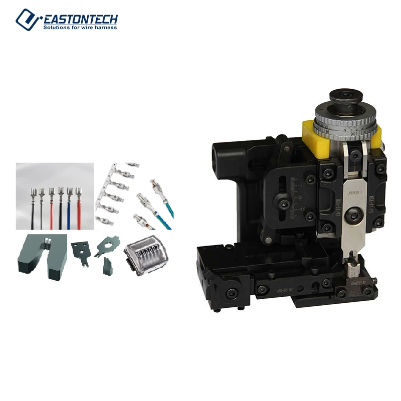 

EW-09H012 Crimping reeled terminal, ring terminal lug custom wire crimp mould molds terminal crimping applicator